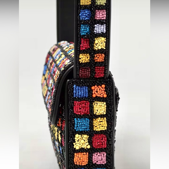 🌺🎉2XHP🎉🌺 NWT Staud Tommy Shoulder Bag Dance Floor - Picture 14 of 16